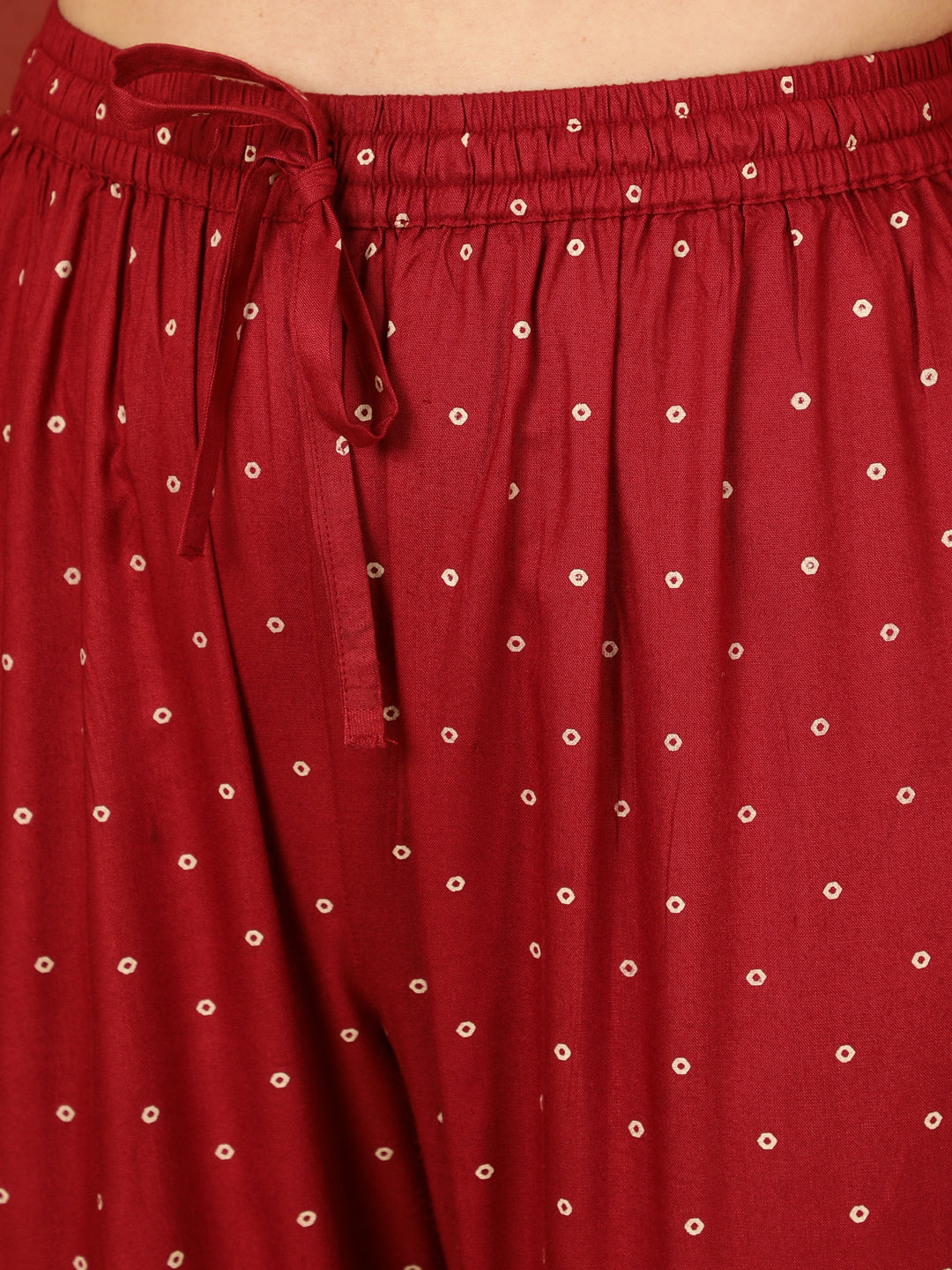 Rayon  Calf Length Printed Straight 3/4 Sleeves Round Kurta Bottom Dupatta Set