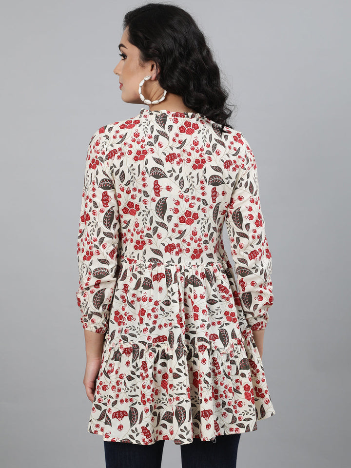 Rayon Floral Printed Top