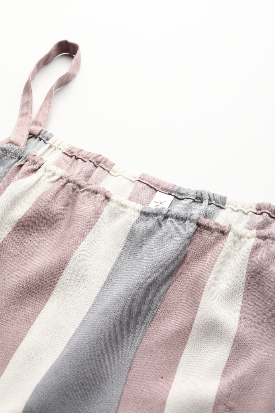 Rayon Stripe Print Co-ord Set (Multicolor)