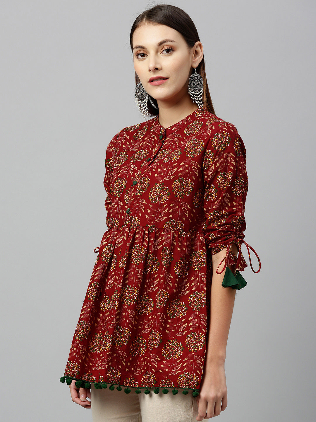 Cotton Printed Regular Top