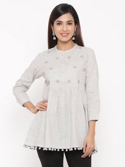 Cotton Printed Regular Top