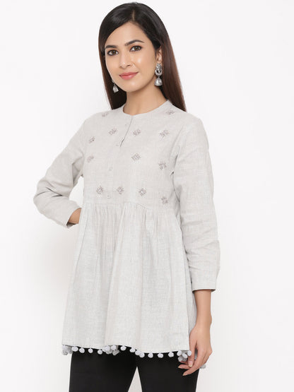 Cotton Printed Regular Top