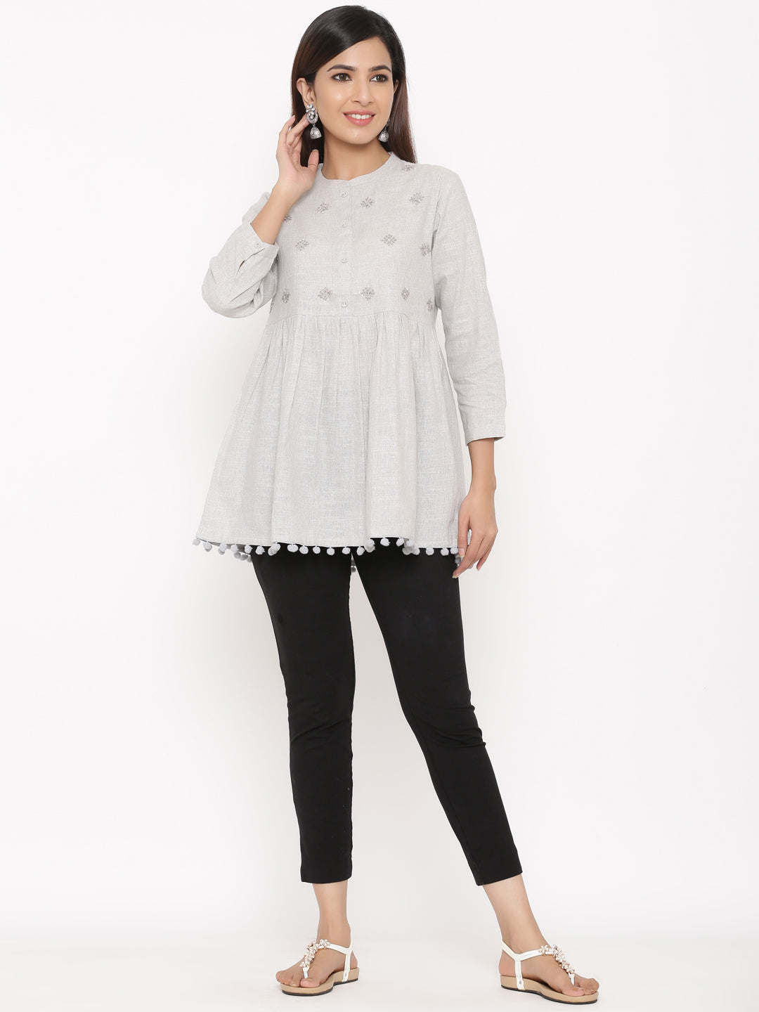 Cotton Printed Regular Top