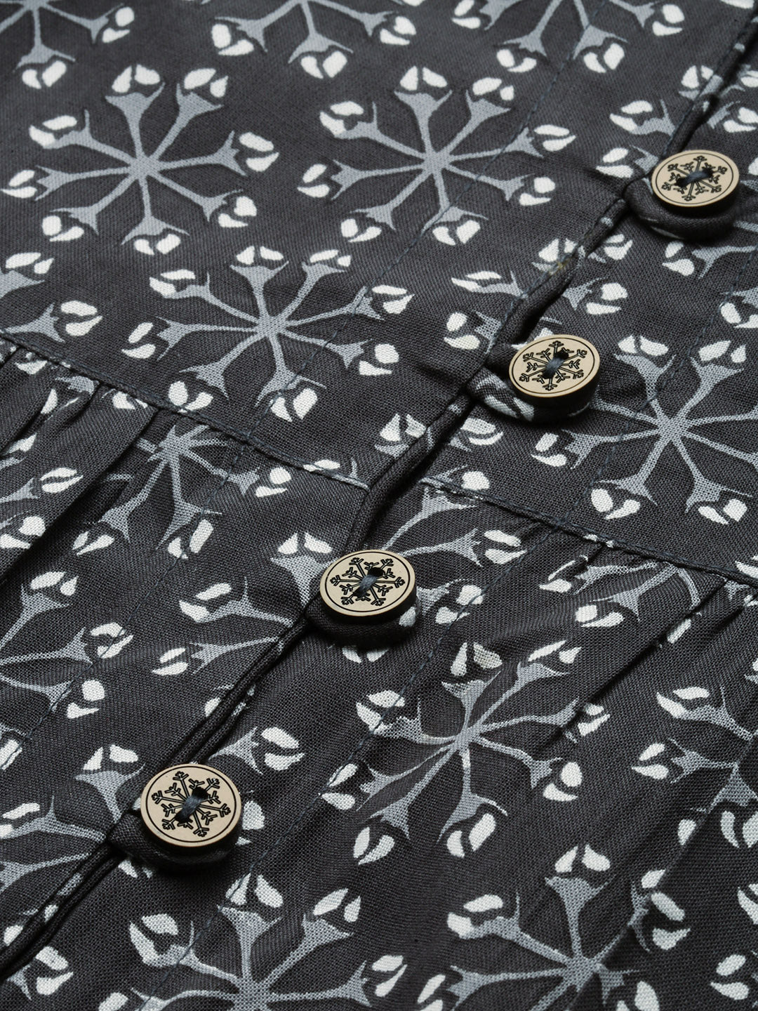 Rayon Printed Peplum Top