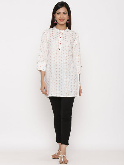 Rayon Printed Straight Tunic