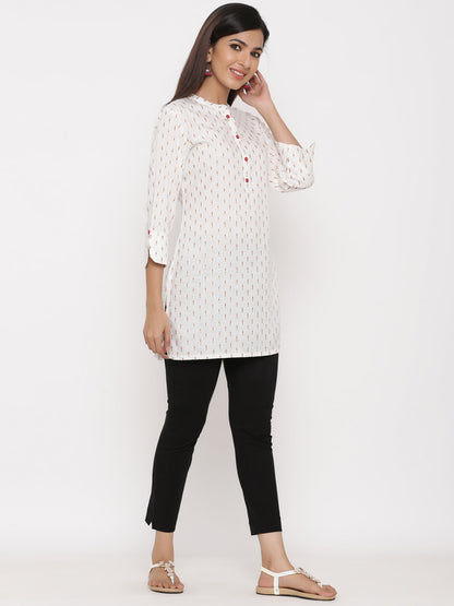 Rayon Printed Straight Tunic