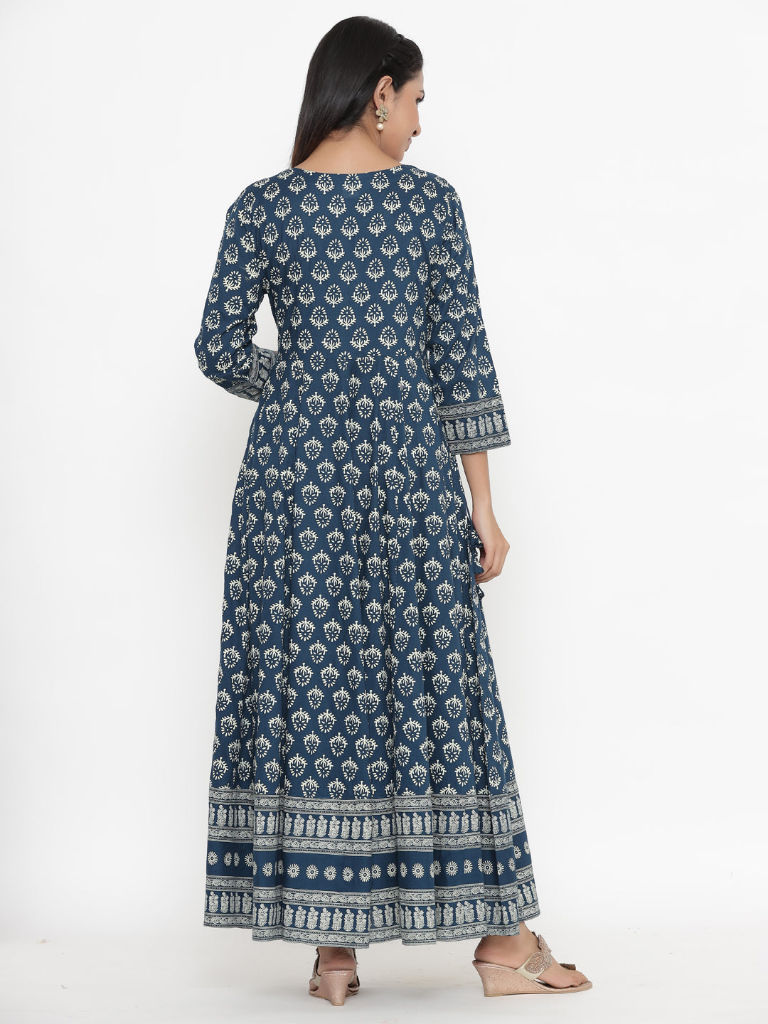 Rayon Printed Regular Kurta