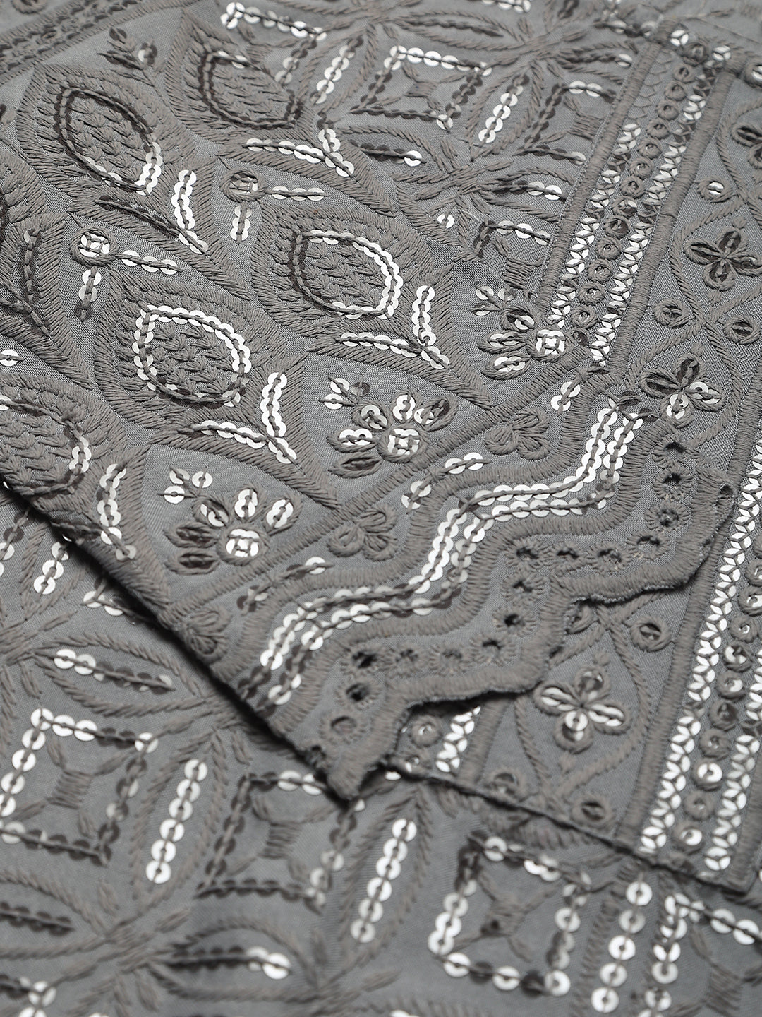 Rayon Embroidery Straight Kurta