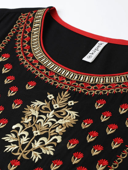 Rayon Solid Straight Kurta