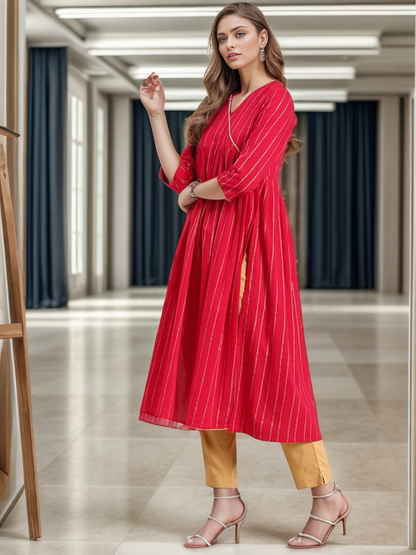Cotton Solid Straight kurta