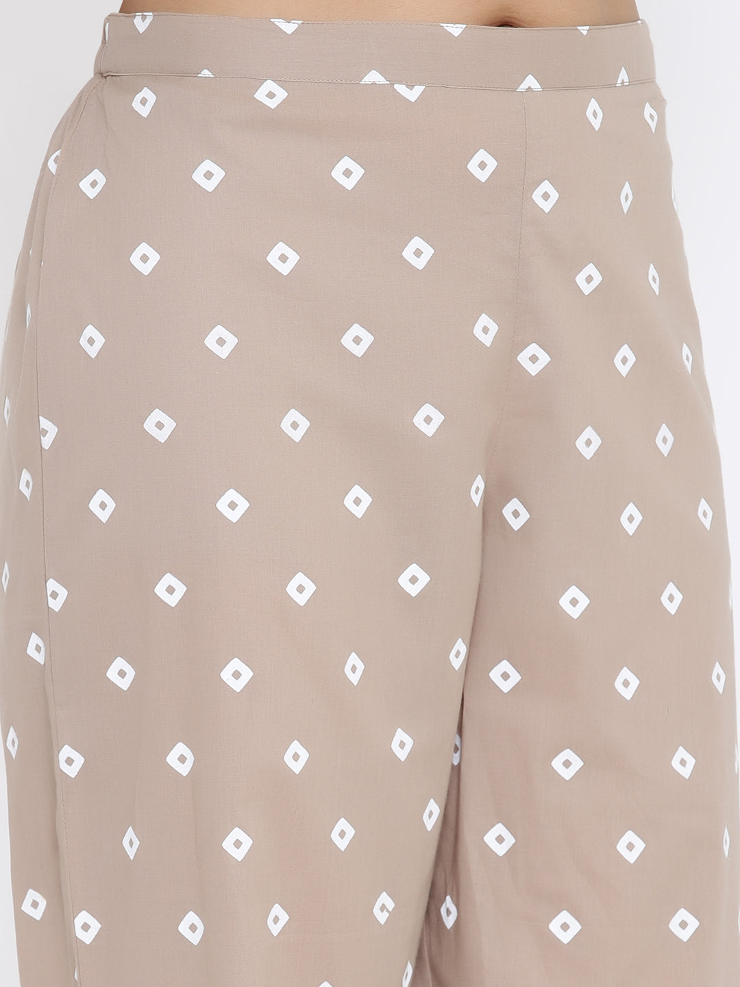 Cotton Printed Regular Top And Pyjama
