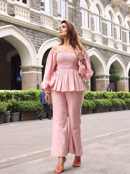 Peach Co-Ord Set