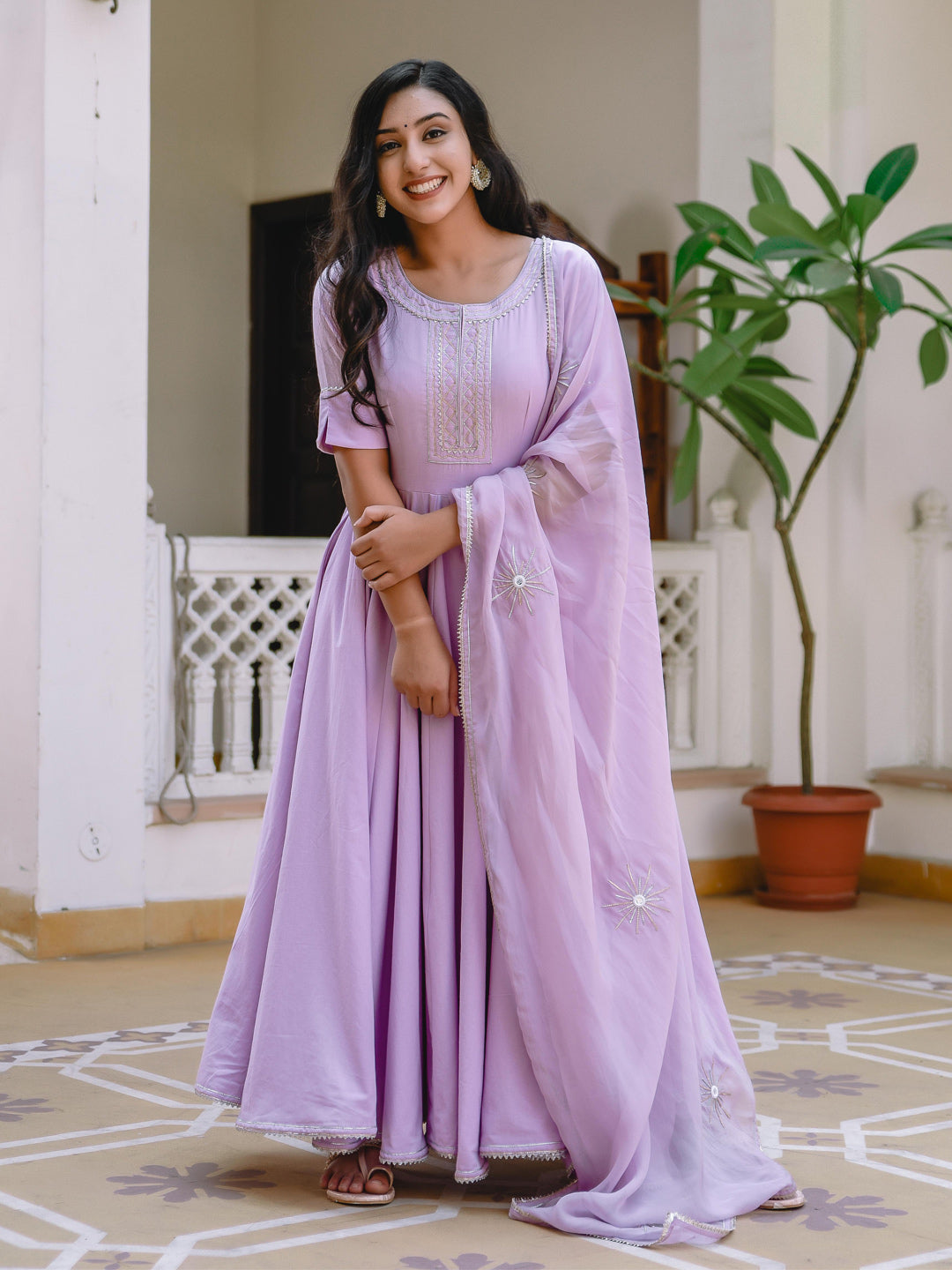 Lavender Fog Suit Set