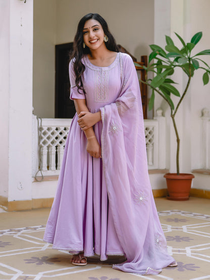 Lavender Fog Suit Set
