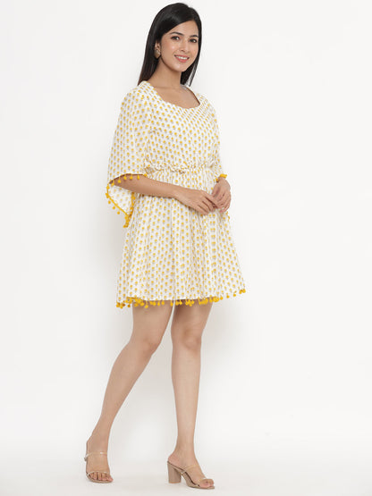 Yellow Printed Tunic