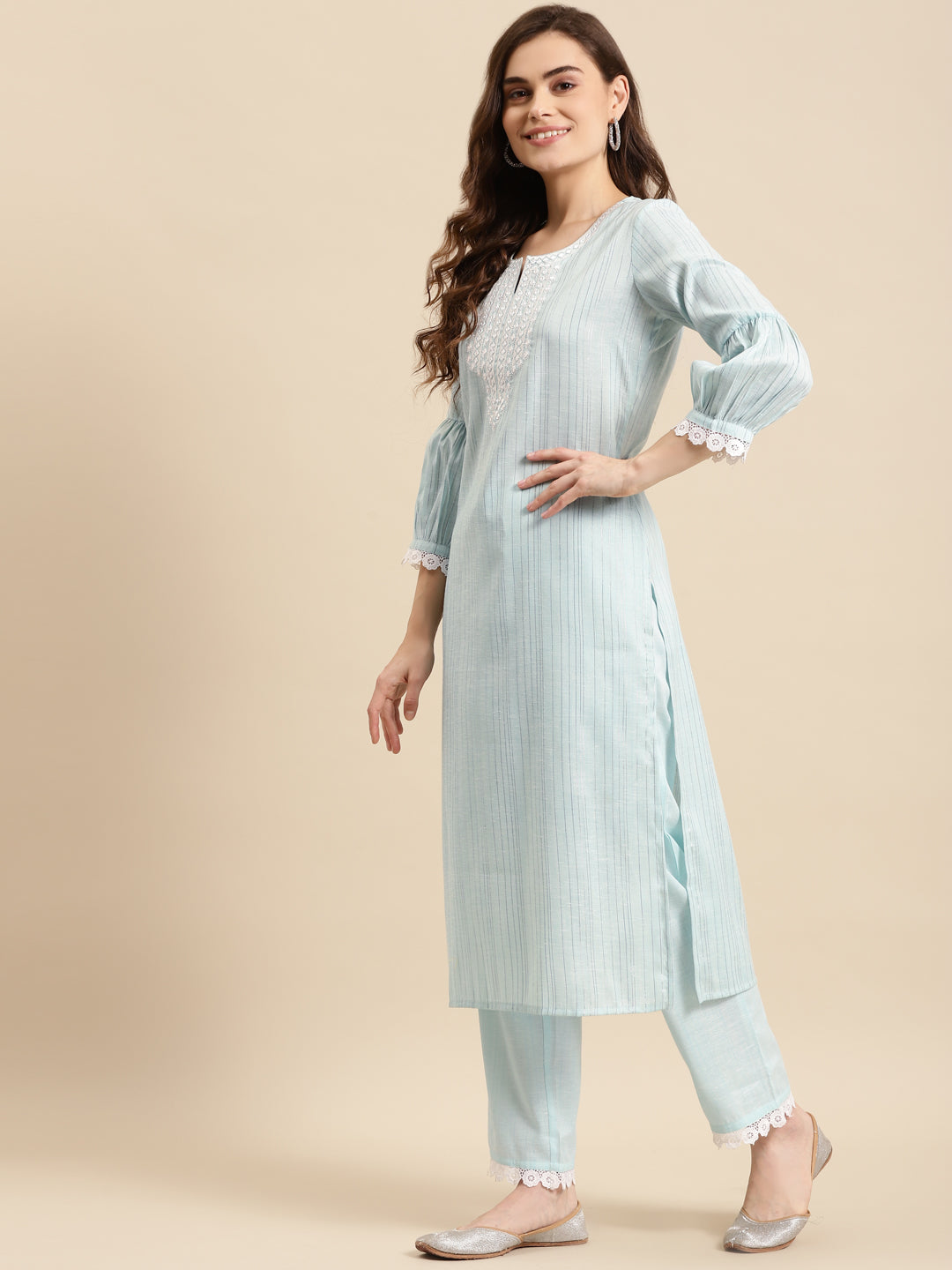 Printed Long Straight Rayon Kurta Bottom With Dupatta