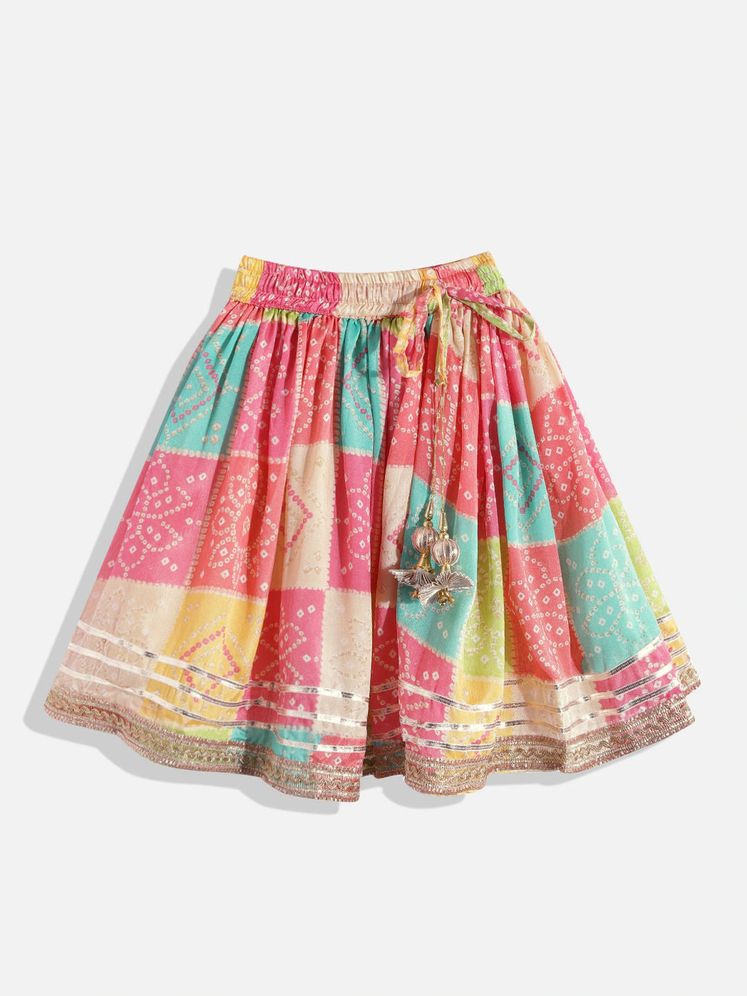 Straight Style Pink Color Art Silk Fabric Choli And Lehenga With Dupatta