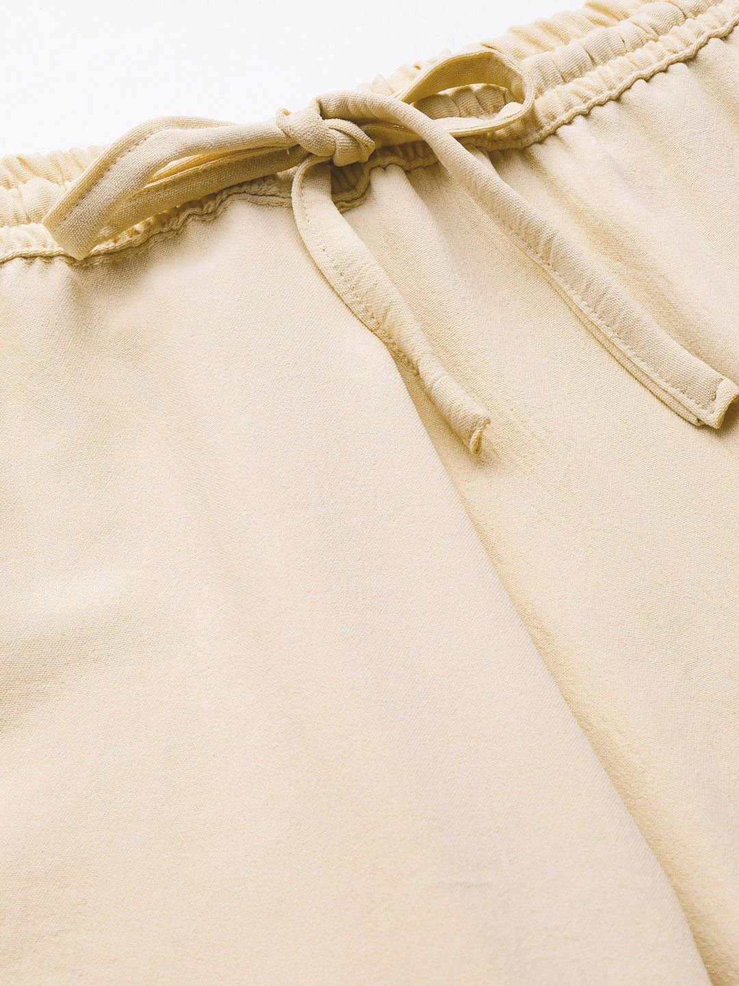 Lycra Fabric Beige Color Palazzo