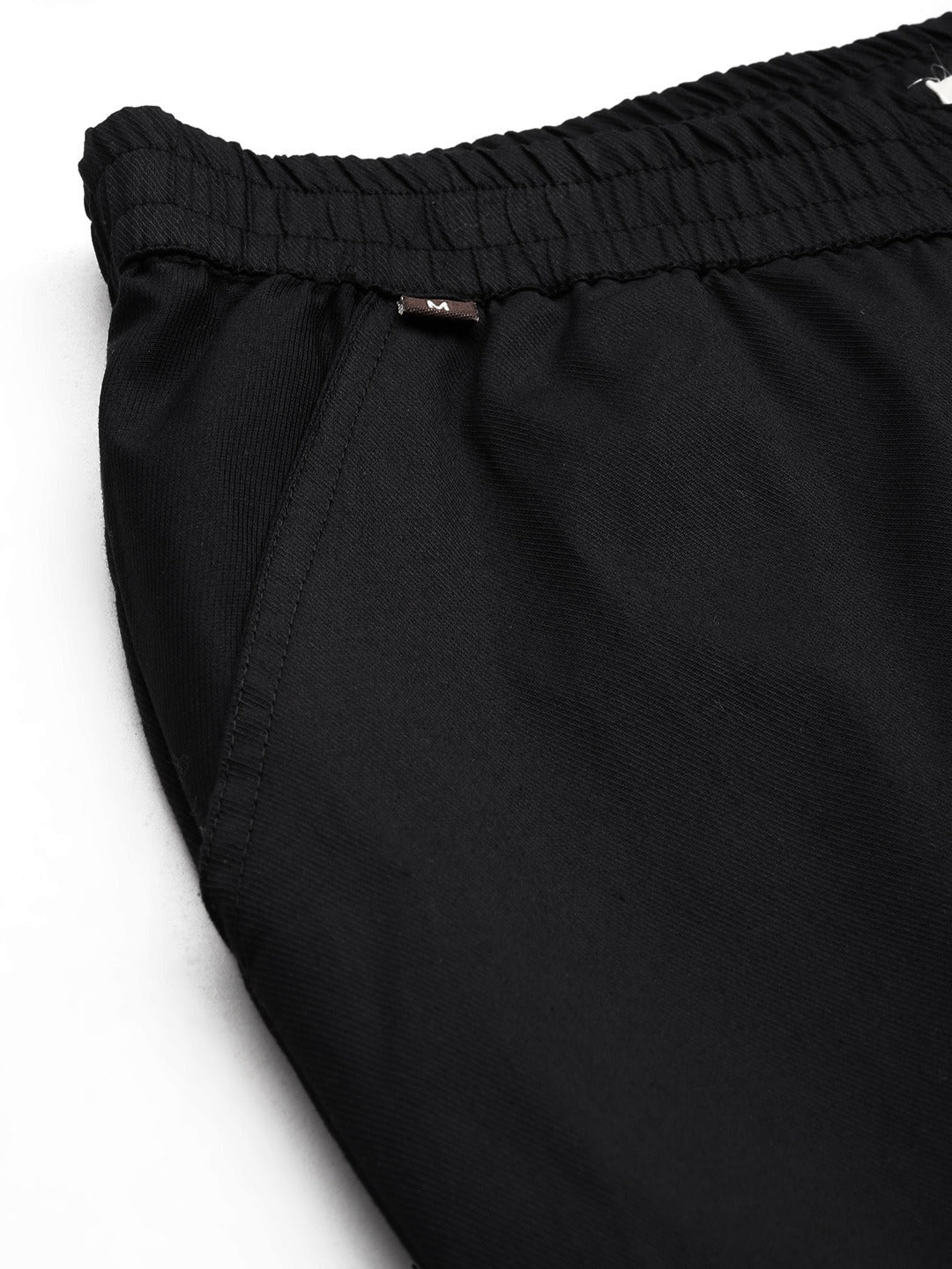Cotton Lycra Fabric Black Color Trouser