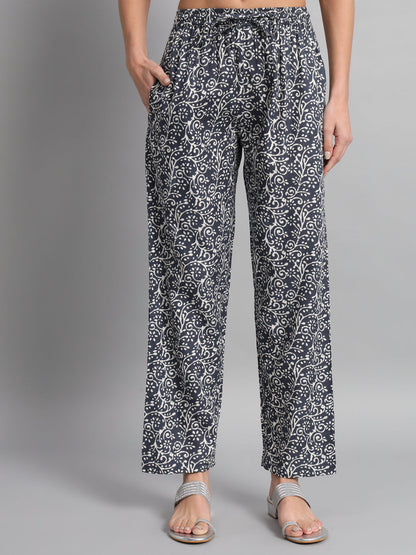 Rayon Embroiderd Flared Straight Fit Cord Set With Trouser