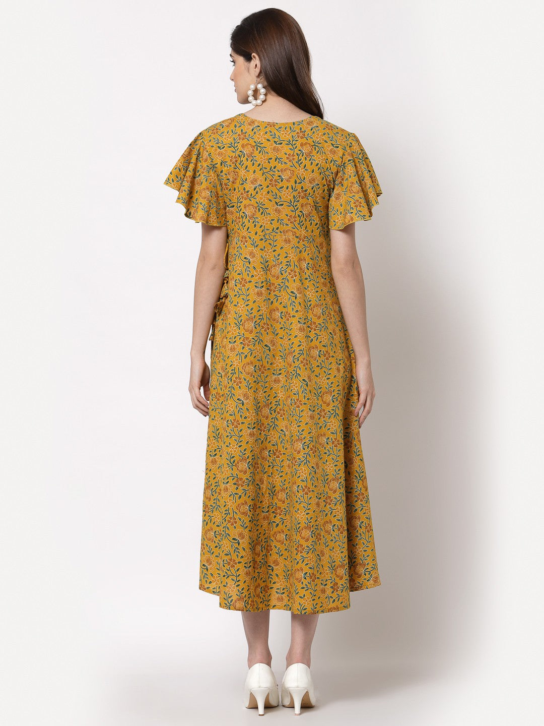 Floral  Printed Classic Dress