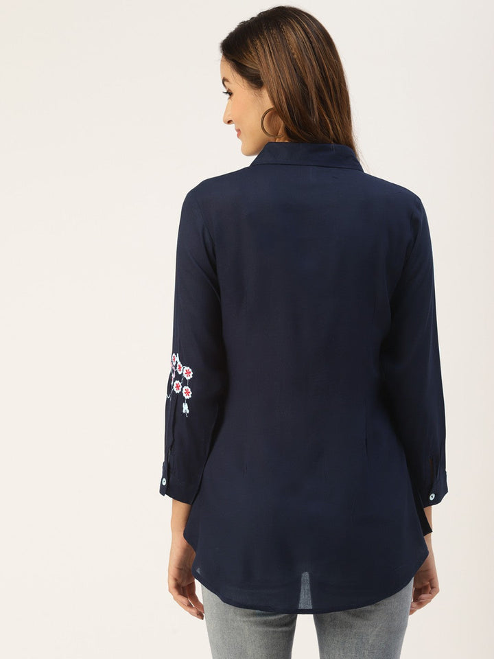 Rayon Solid Regular Top