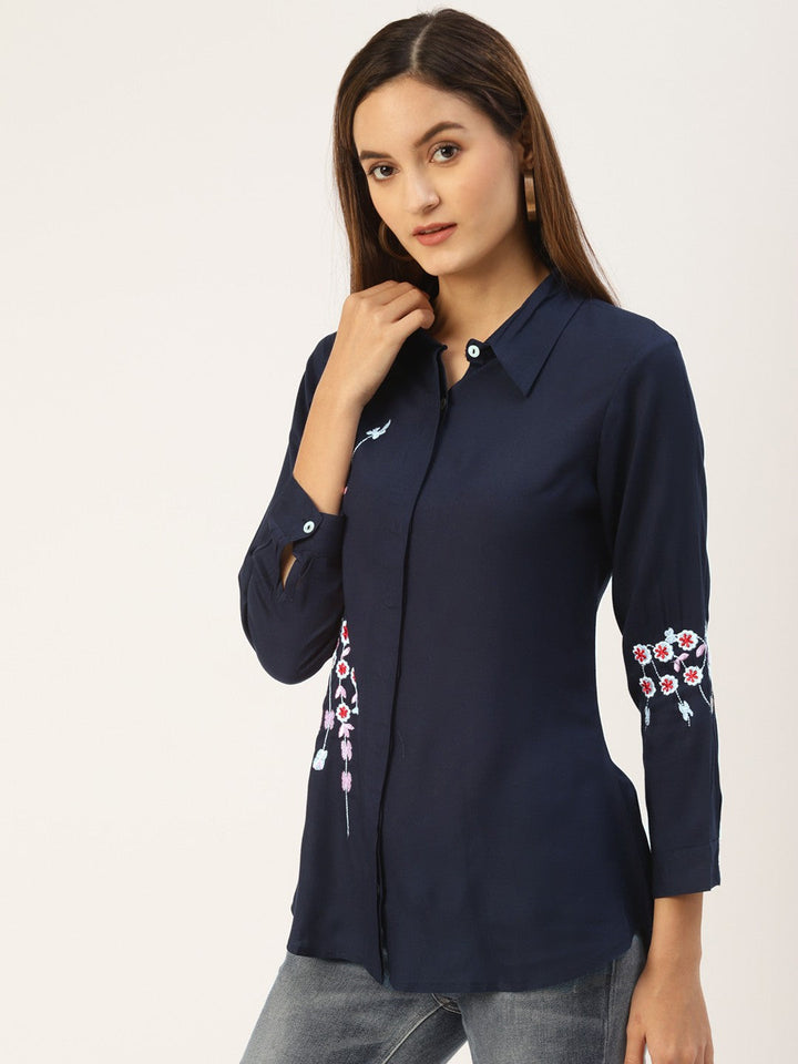 Rayon Solid Regular Top