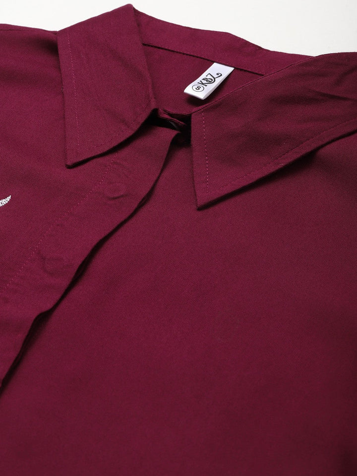 Rayon Solid Regular Top