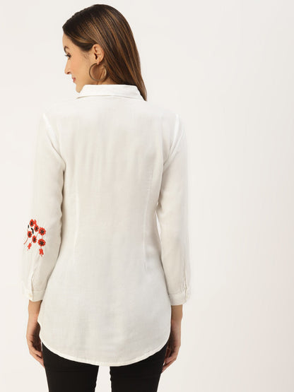Rayon Solid Regular Top