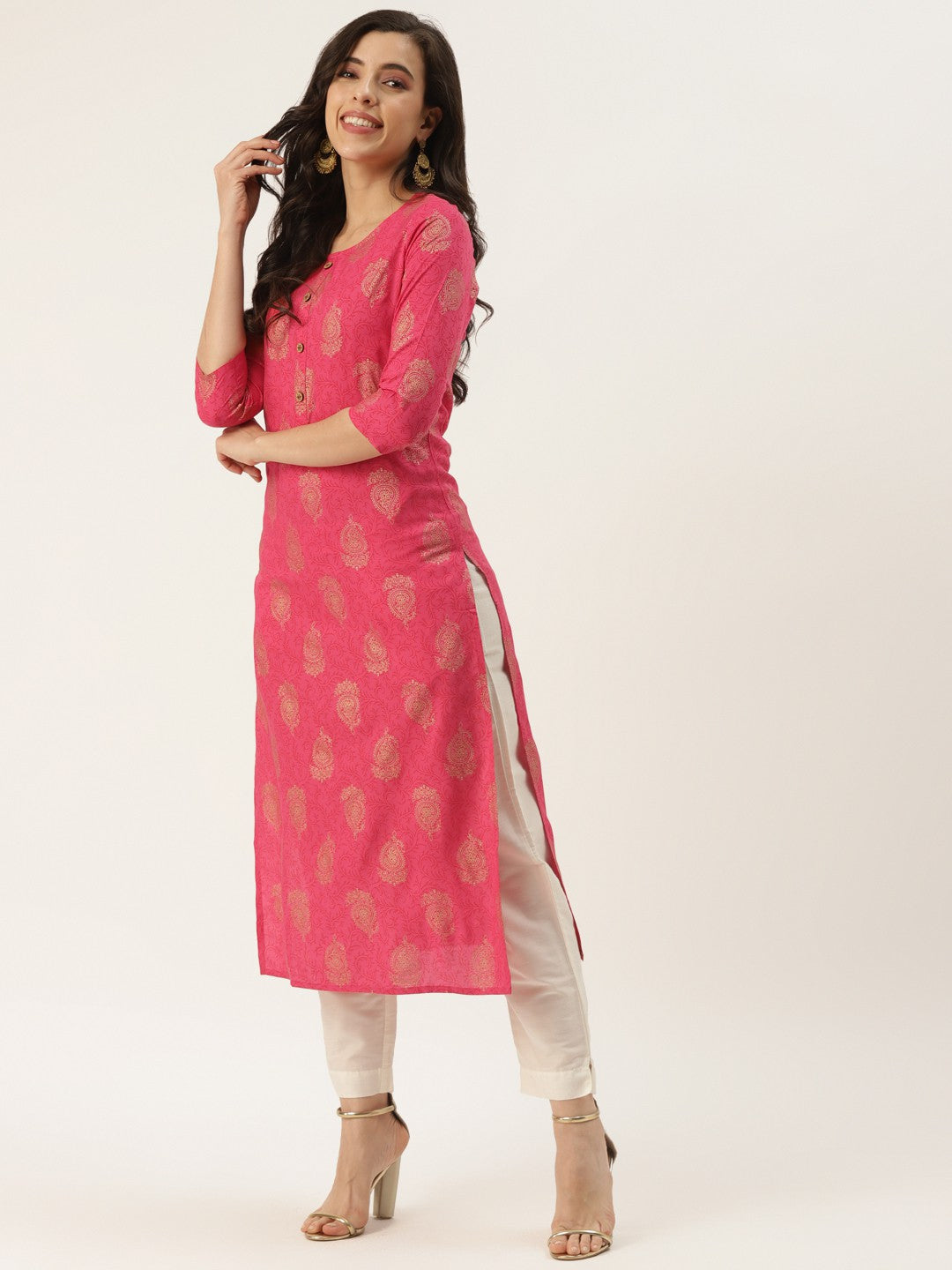 Straight Printed Kurta