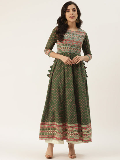 Anarkali Printed Kurta