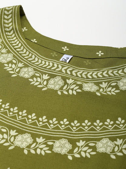 Anarkali Printed Kurta