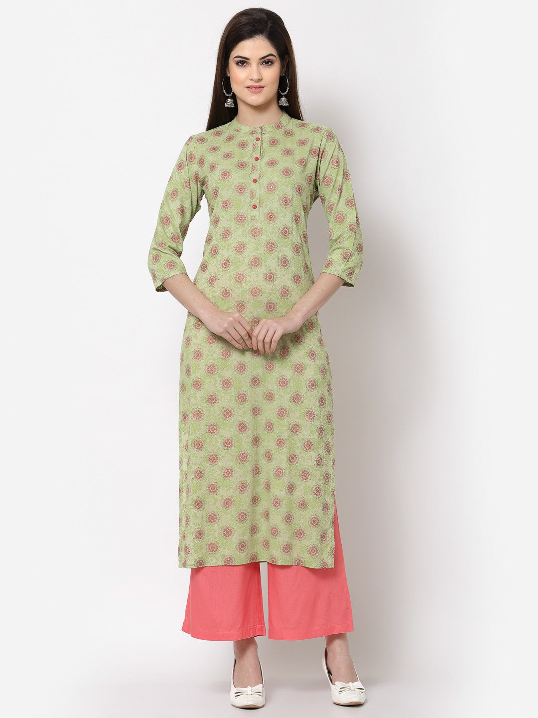 Kbz green printed kurta – wholesale manufacturer &amp; exporter from India