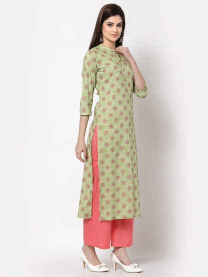 Straight Printed Kurta