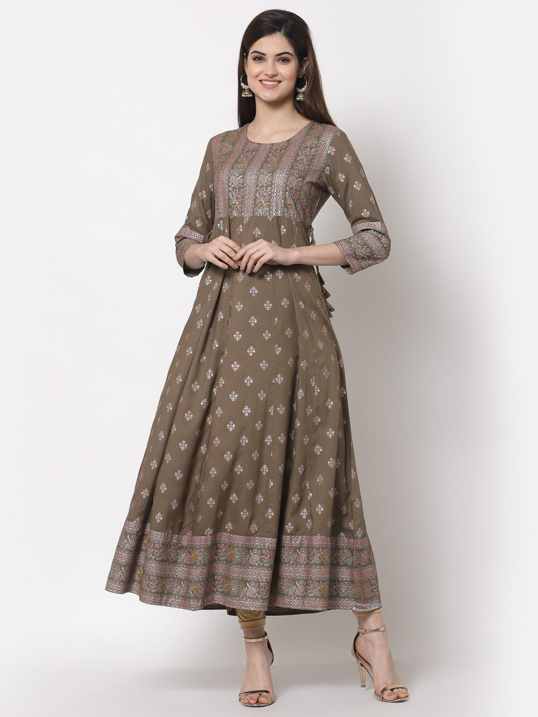 Anarkali Printed Kurta