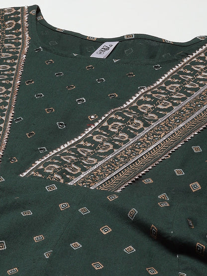 Flared Printed Kurta