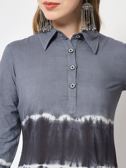 Straight Self Design Kurta