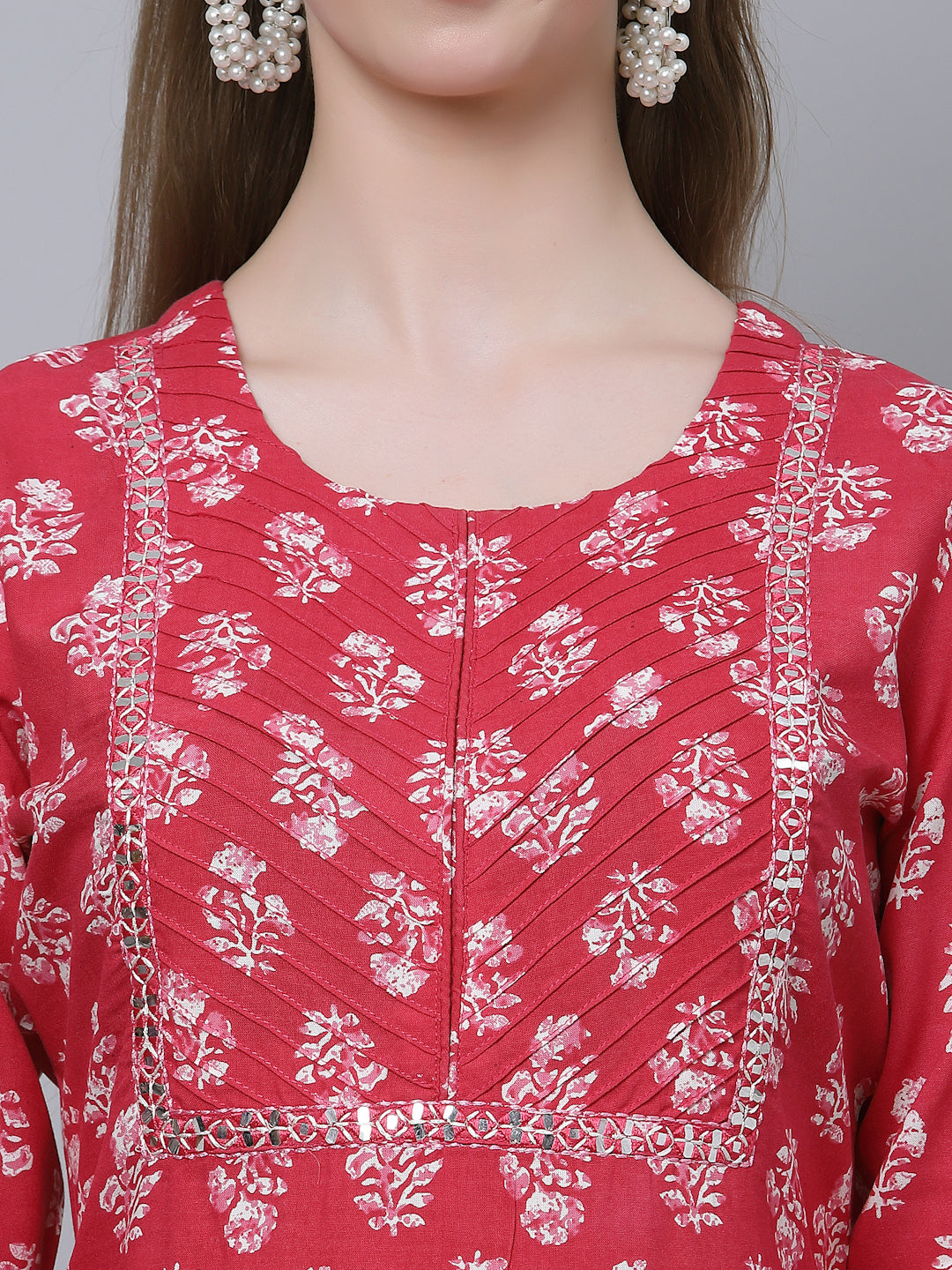 Straight Embroidered Kurta