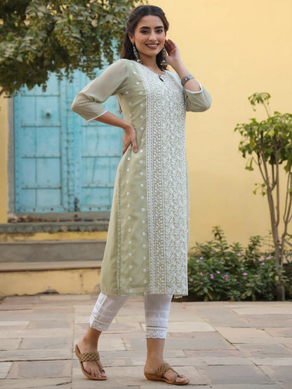 Ltgreen Georgette Printed Kurta