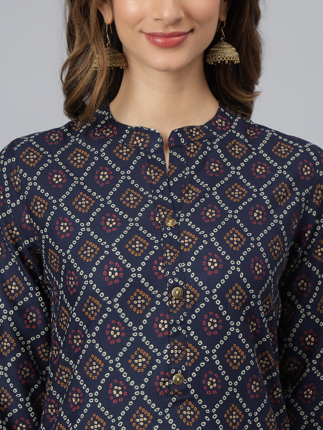 Women Printed Rayon Straight Kurta