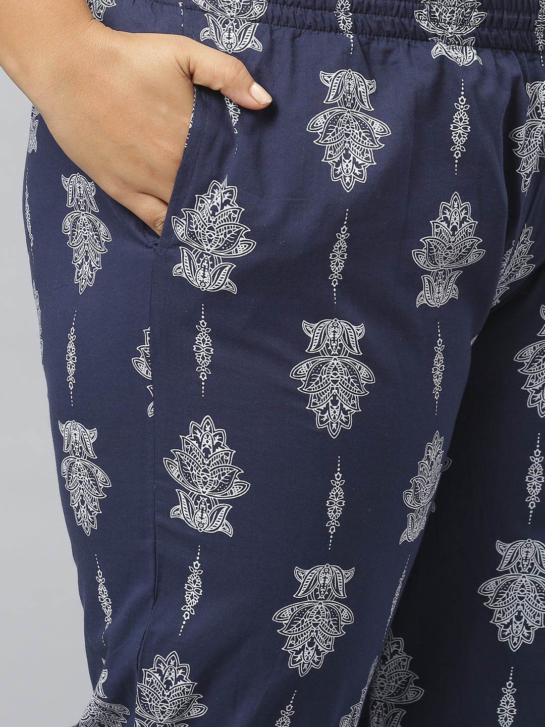 Cotton Floral Print Night Suit Set