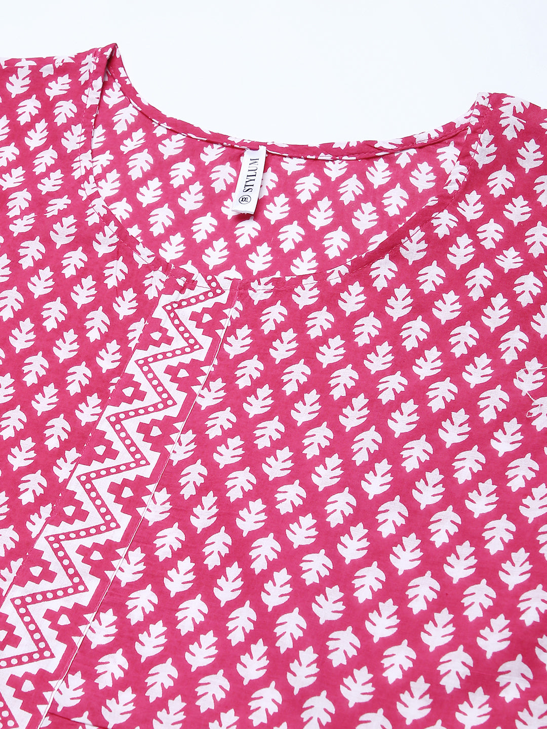 Printed Cotton Kurta with Dupatta